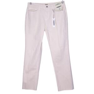 L'AGENCE NEW Milana Low Rise Stovepipe Straight Jeans French Vanilla Women's 28